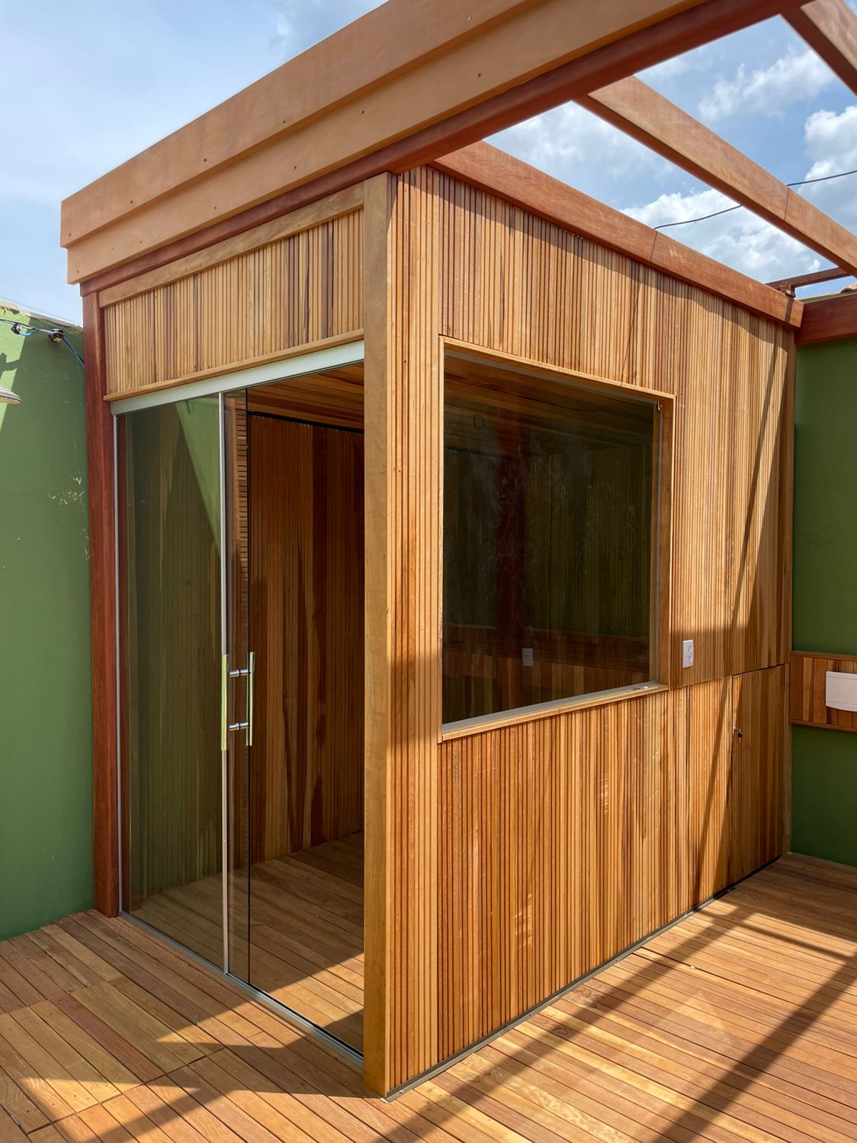 Sauna exterior
